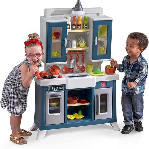 מטבח לילדים דגם גורמה עם תאורה, אפקטים קוליים ו 24 אביזרי משחק 4964