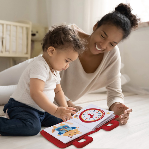 ספר רך- צעצוע מונטסורי לפעילויות העשרה מהנות (כישורים מוטוריים) מבית KIPOD