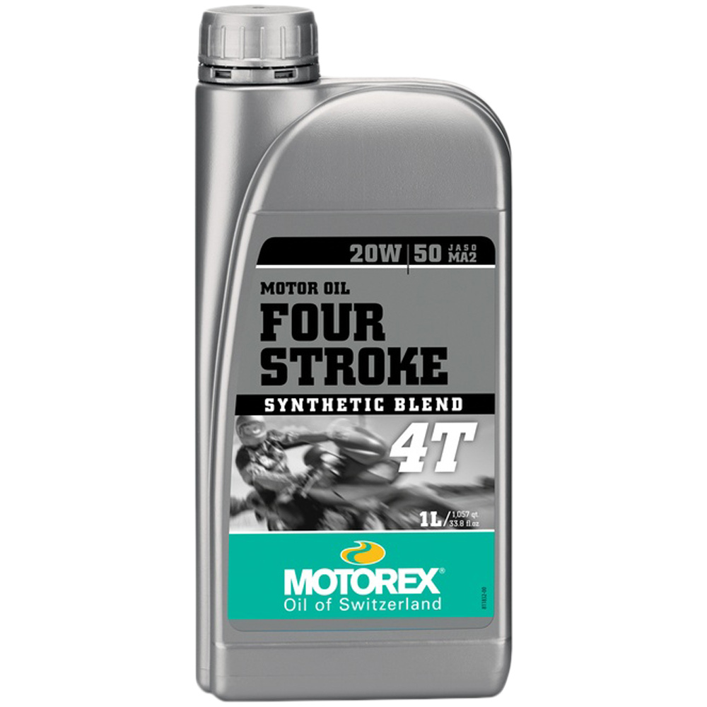 שמן מנוע מוטורקס 4 פעימות 20W50 נפח 1 ליטר - MOTOREX FOUR STROKE