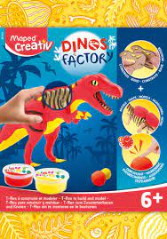 ערכת בניה "דינוזאור" MAPED DINOS FACTORY