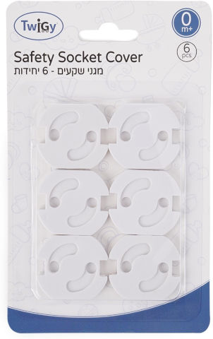 מגן שקעים ישראלי - 6 יחידות