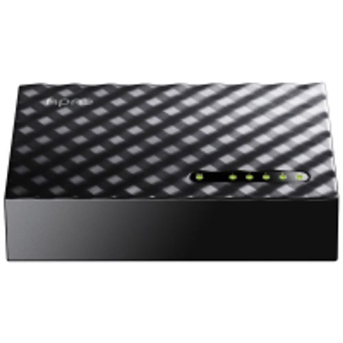 מתג לא מנוהל עם 5 פורטים במהירות 10/100/1000 Mbps עם ספק חיצוני CUDY