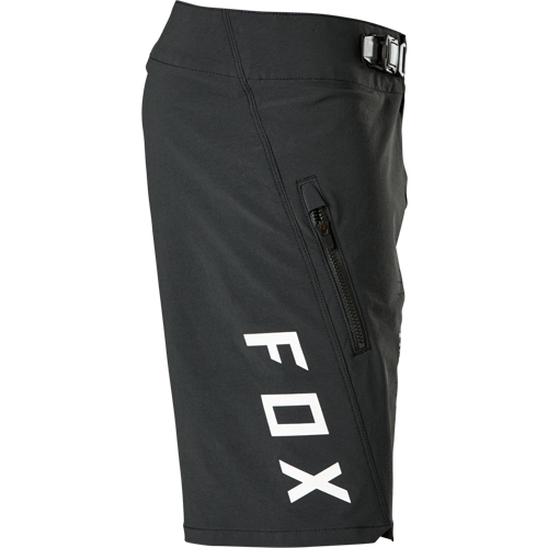 מכנס רכיבה לאופני שטח ילדים פלקאייר שחור - YOUTH FLEXAIR SHORTS
