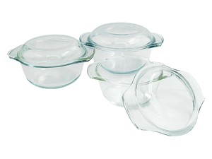 סט 3 סירי זכוכית OVEN TO TABLE