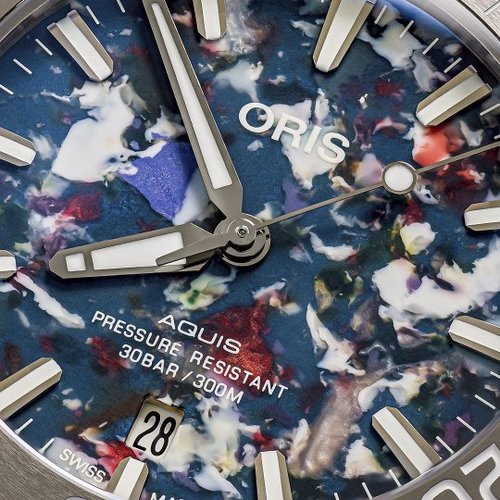 ORIS 0173377664150-S 43.5MM Aquis Date 