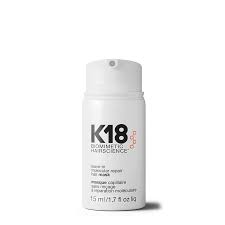 K18‏ לשיער מסכה לתיקון ושיקום מולקולרי של השיער ב-4 דקות (ללא שטיפה) 15 מ"ל – K18‏