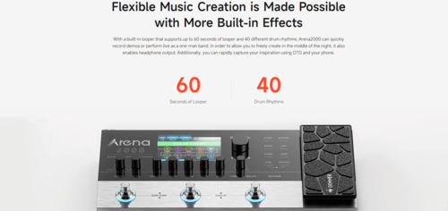 EC1790 מולטי אפקט ARENA 2000 מבית DONNER