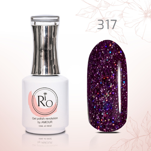 לק ג'ל ריו - Rio - 317