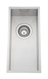 כיור מטבח יחיד נירוסטה 43X21X14 ס"מ אזור AZUR  שוני SHONY 