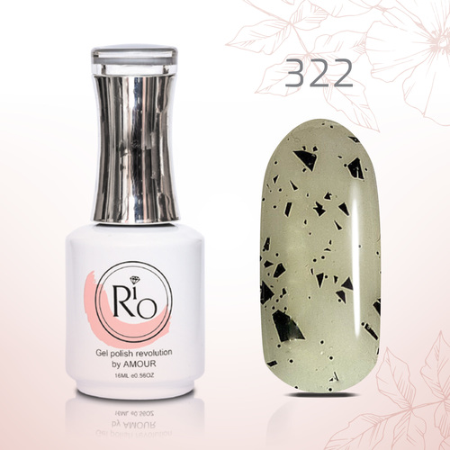 לק ג'ל ריו - Rio - 322