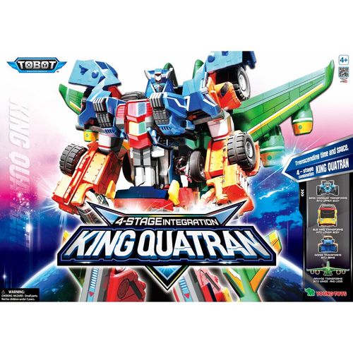טובוט King Quatran קינג קוואטרן - רובוט לוחם ענק (52 ס