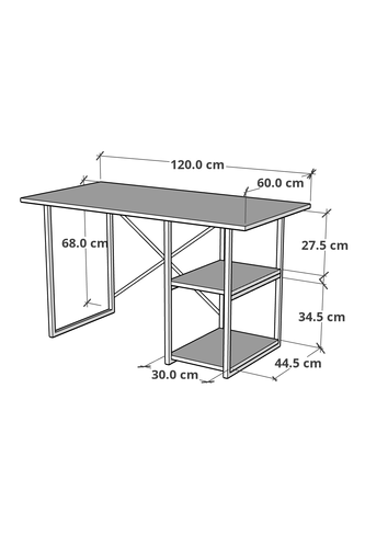שולחן עבודה דגם טופז