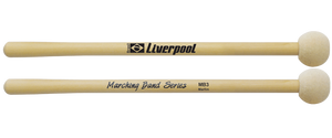 זוג מקלות לתוף מצעד MB3 Mallet marching bass מבית LIVERPOOL