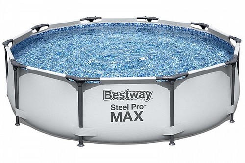בריכה עגולה BESTWAY דגם 56408 + משאבת נייר 330 גלון