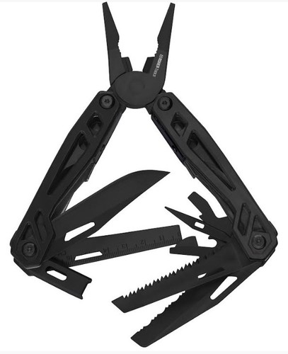 אולר רב תכליתי מקצועי מושחר HEAVY DUTY כולל סט ביטים ROHER