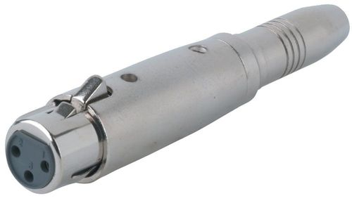 מתאם איכותי PL 6.3mm ל- XLR(f) מבית GEWA (Germany)
