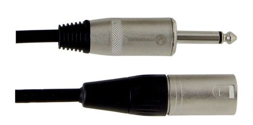 כבל מקצועי XLR(m) - PL 6.3 באורך 5 מטר Speaker cable מסדרת PRO LINE מבית GEWA (Germany)