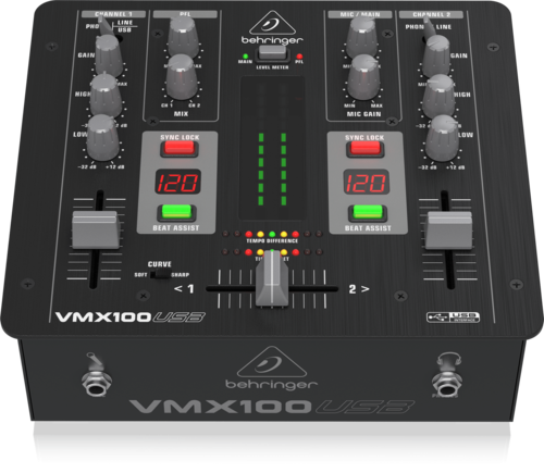 מיקסר DJ דגם VMX100USB מבית Behringer