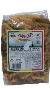 פסטה בשלושה צבעים מחיטת דורום אורגנית