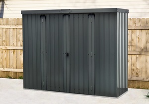 מחסן מתכת דגם P26GP מידה 2.26X0.81 Garden Top