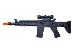 רובה M16 שחור לילדים עם קולות ירי