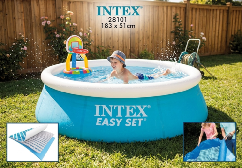 בריכת קערה שפה לבנה 183X51 ס