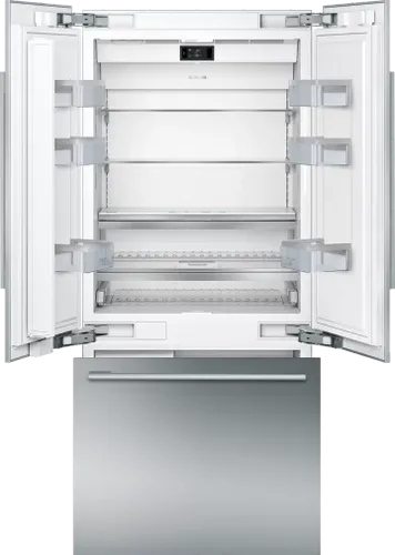 iQ700 מקרר בנוי עם מקפיא תחתון 212.5 x 90.8 cm flat hinge מבית Siemens