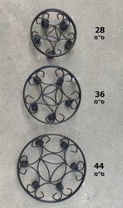 תחתית / בסיס לעציצים על גלגלים