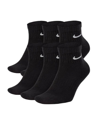 גרבי נייק  Nike Everyday Cushioned Ankle Socks | שישייה