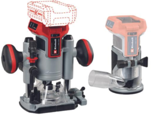 סט רוטר + טרימר נטען EINHELL TP-RO 18 SET 18V גופים בלבד!