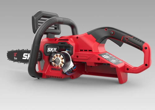 מסור שרשרת חשמלי נטען  Brushless (2X20V) 40V להב 