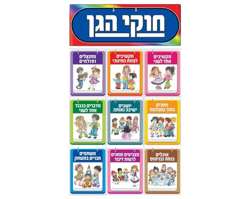ערכת המחשה - חוקי הגן