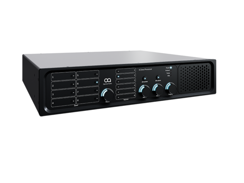  זון מיקסר 8 אזורים מוגברים עם Optimal Audio ZONE 8P DSP