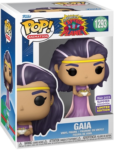 POP Animation: Captain Planet Gaia SDCC23