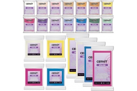 חימר פולימרי סרניט 56 גרם CERNIT סדרת OPALINE 
