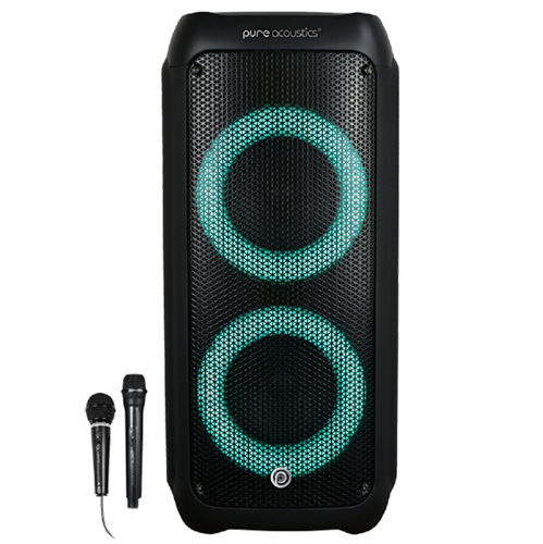 בידורית PUREACOUSTIC 300W עם מיקרפון אלחוטי DANCER-X650