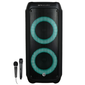 בידורית PUREACOUSTIC 300W עם מיקרפון אלחוטי DANCER-X650