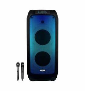 רמקול קריוקי DOME P.M.P.O 3000W 2 מיקרפונים אלחוטיים CLUB-280