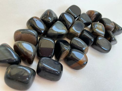טייגר איי כחולה חלוק BLUE TIGER EYE