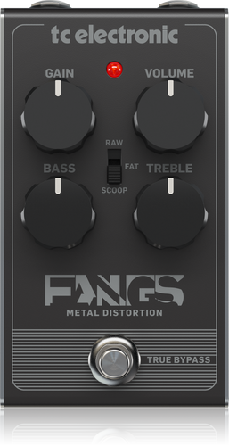 פדל דיסטורשן לגיטרה TC Electronic Fangs Metal Distortion
