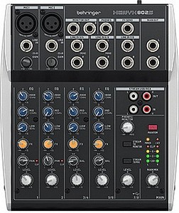 מיקסר Behringer Xenyx 802S עם חיבור USB