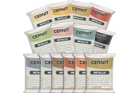 חימר פולימרי סרניט 56 גרם CERNIT סדרת METALLIC