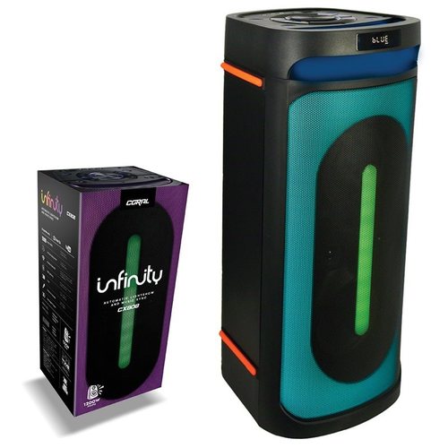 בידורית CORAL INFINITY CX-880 TWS BT 3000W PMPO CI880