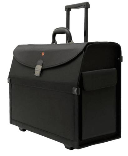   תיק מנהלים אייקוני למחשב על גלגלים עד 17 אינץ  Pilot Case Black 