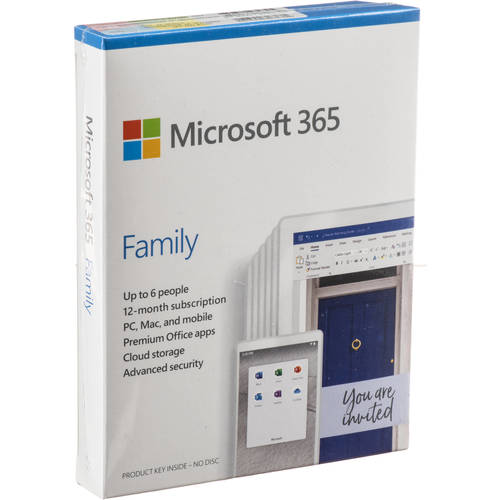 6GQ-01173 OFFICE FAMILY /365 שנה אחת 5 משתמשים