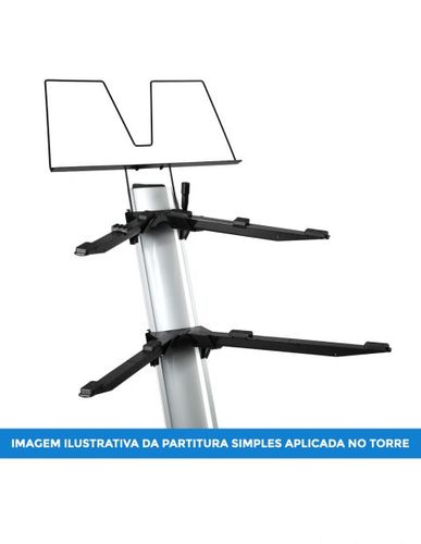 סטנד קלידים מקצועי  STAY Tower 1300/02 צבע אדום עם תיק