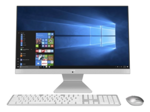 מחשב נייח AIO ASUS 241EAK I5-1135G7/23.8/16GB/512 SD M2/FD/1Y/WHITE V241EAK-WA050D