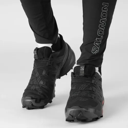 נעלי SPEEDCROSS 6 WIDE בצבע שחור מבית המותג סלומון SALOMON