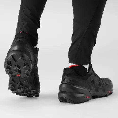 נעלי SPEEDCROSS 6 WIDE בצבע שחור מבית המותג סלומון SALOMON