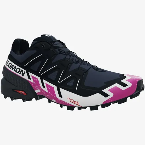נעלי SPEEDCROSS 6 שחורות בורדו מבית המותג סלומון SALOMON